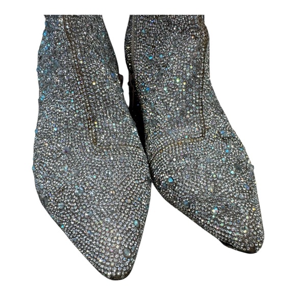 Betsey Johnson Glittering Ankle Booties - Picture 8 of 10